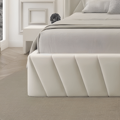The King and Queen Storage Bed in Dubai from Ansary Furniture is a luxury bed for bedrooms.