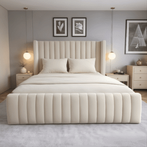 Majestic Wingback Platform Bed frame