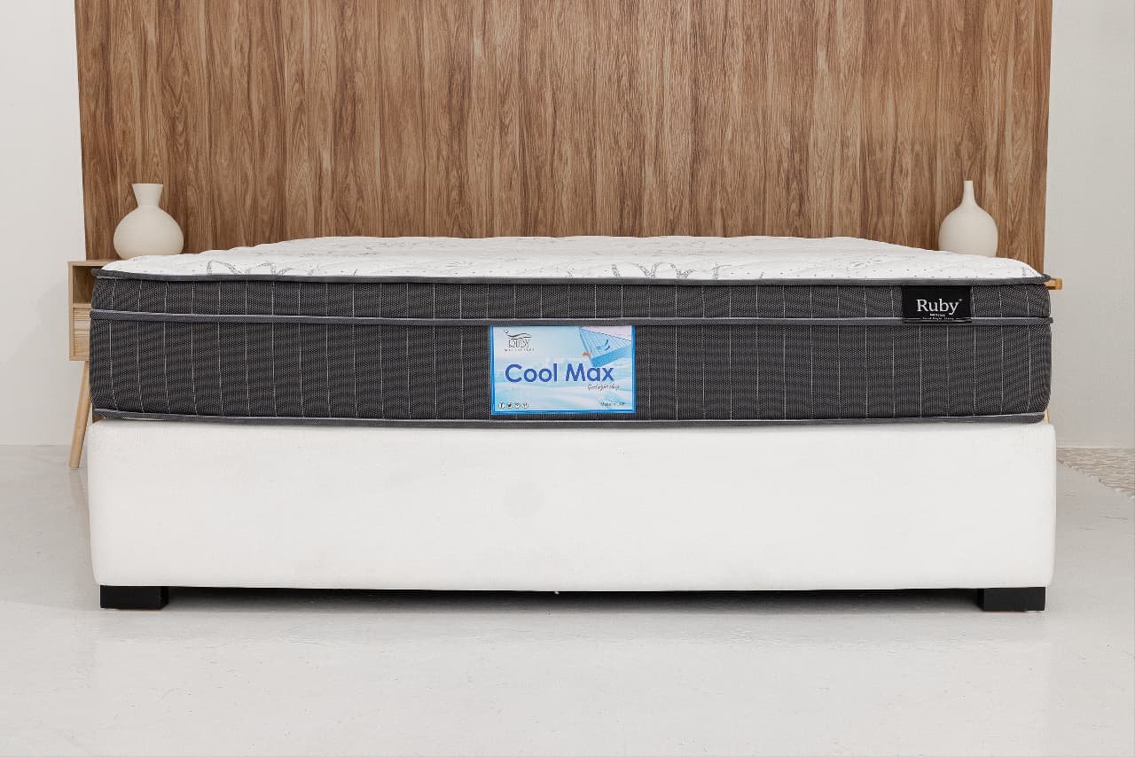 Ansary Cool Max Mattress uae with Cool Gel technology and High-Density Foam for superior comfort and back support.