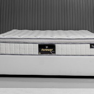 Ansary Forever PT Bonnell Spring Mattress with HD Foam and Knitted Quilted Fabric – 28 cm Premium Mattress UAE