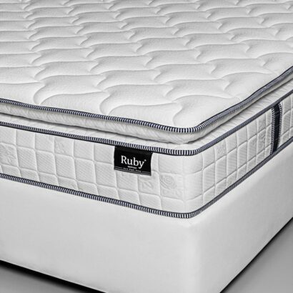 Ansary Forever PT Bonnell Spring Mattress with HD Foam and Knitted Quilted Fabric – 28 cm Premium Mattress UAE