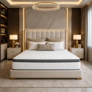 Ansary Serene Bonnell Spring Mattress side view UAE