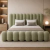 Luxury Modern Bubble Upholstered Bed Frame for contemporary bedroom interiors in Dubai UAE