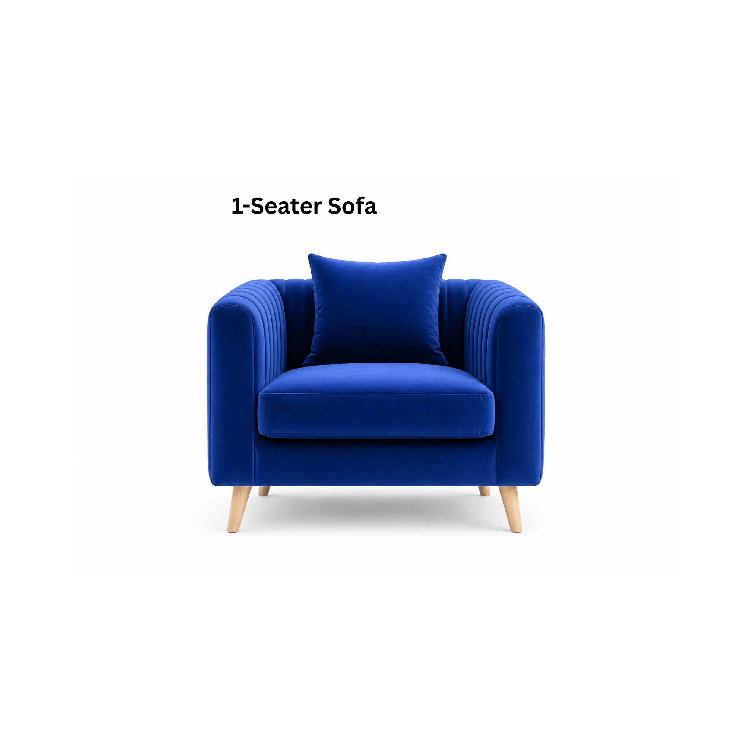 Buy 3-Seater Velvet Sofa in Dubai from Ansary Furniture with modern luxury design and comfortable seating