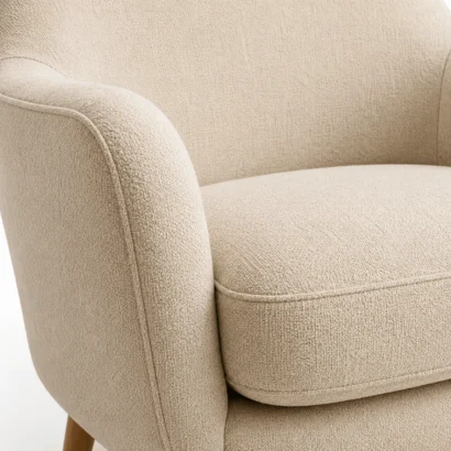 Front view of Lupin Modular Armchair