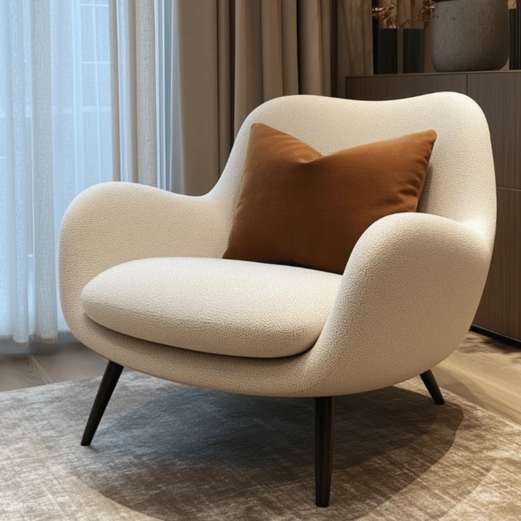 Premium luxury living room furniture in UAE with modern sofa and elegant interior design