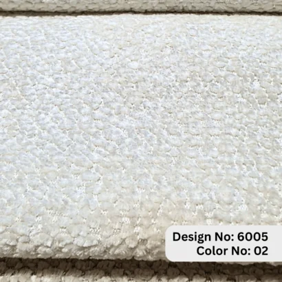 Ansary Milano Channel Tufted Upholstered Bed in premium cream bouclé fabric for luxury bedrooms in Dubai, UAE