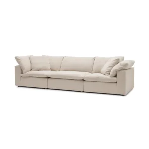 Premium Feather Cloud 3-Seater Sofa in Dubai