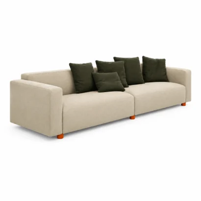 Best affordable sofa in UAE with luxurious comfort, durable fabric upholstery, and minimalist design for modern interiors.