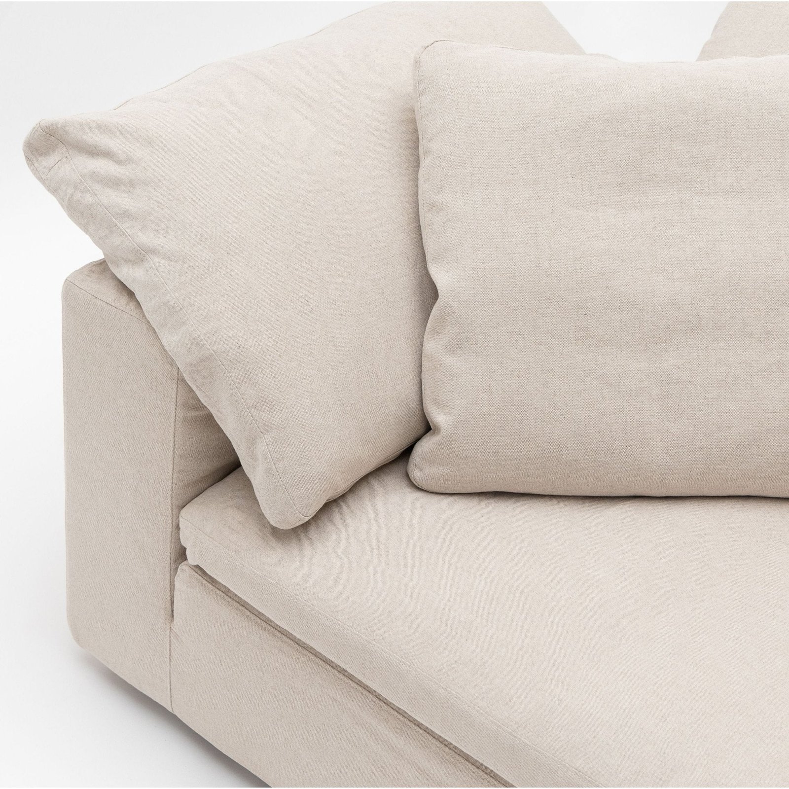 Spacious Feather Cloud 3-Seater Sofa UAE
