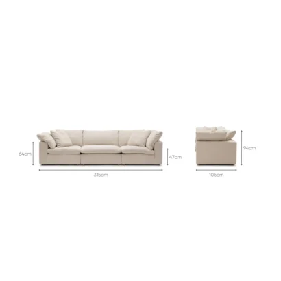 Modern luxury sofa for Dubai homes