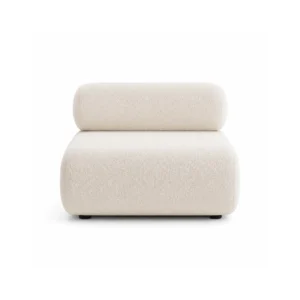 Luxury Vento Armchair Dubai UAE upholstered in premium bouclé fabric by Ansary Furniture