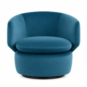Aria Curve Swivel Chair Dubai with curved backrest UAE