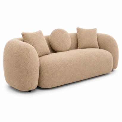 Desert textured sofa top view