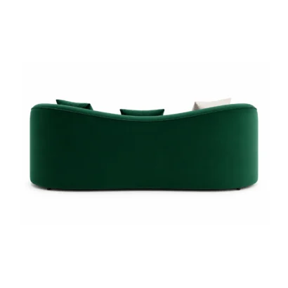 Back view of modern Luxury Curvature Cloud Sofa Dubai UAE