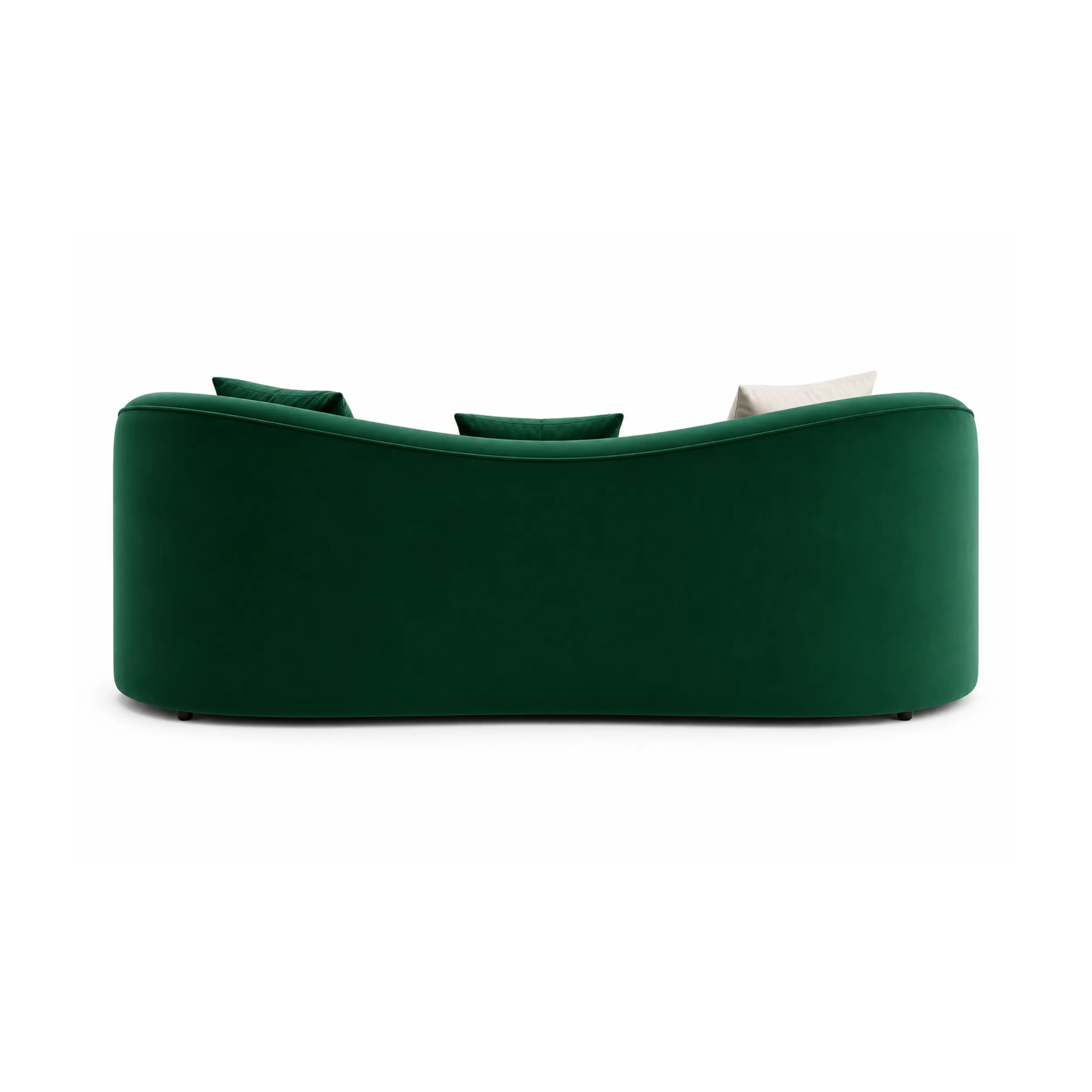 Back view of modern Luxury Curvature Cloud Sofa Dubai UAE
