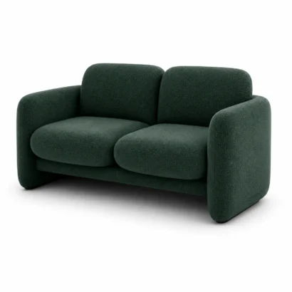 Martex Bold fabric sofa front angle view with textured upholstery, modern sofa UAE