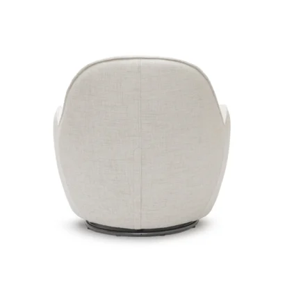 Pod swivel accent chair back view UAE