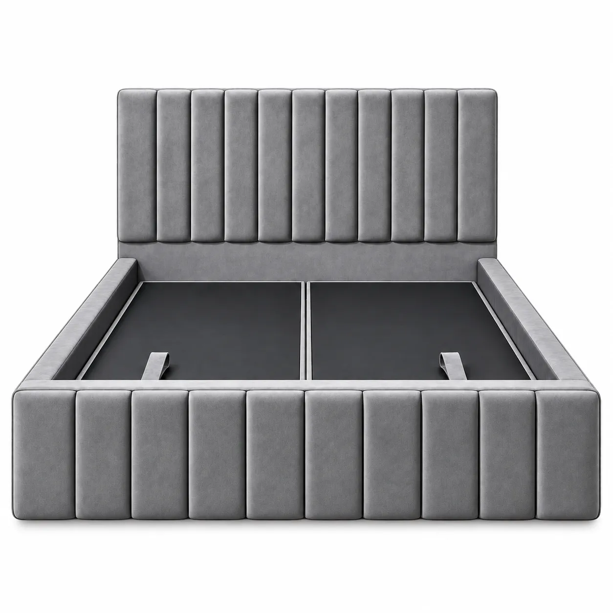 luxury-grey-channel-tufted-storage-bed-dubai.webp Luxury Grey Channel-Tufted Storage Bed Dubai UAE